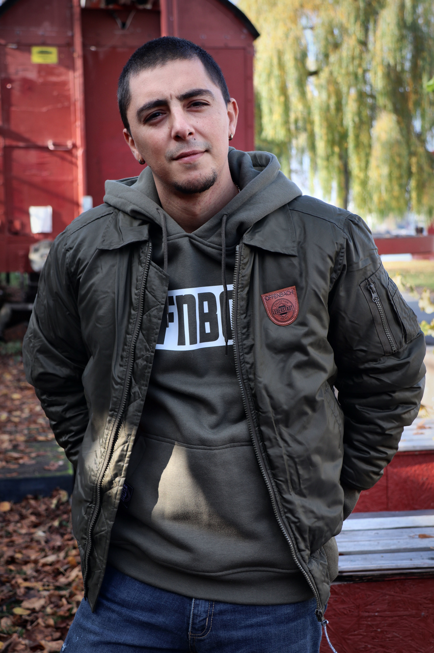 Bomberjacke "Leder"