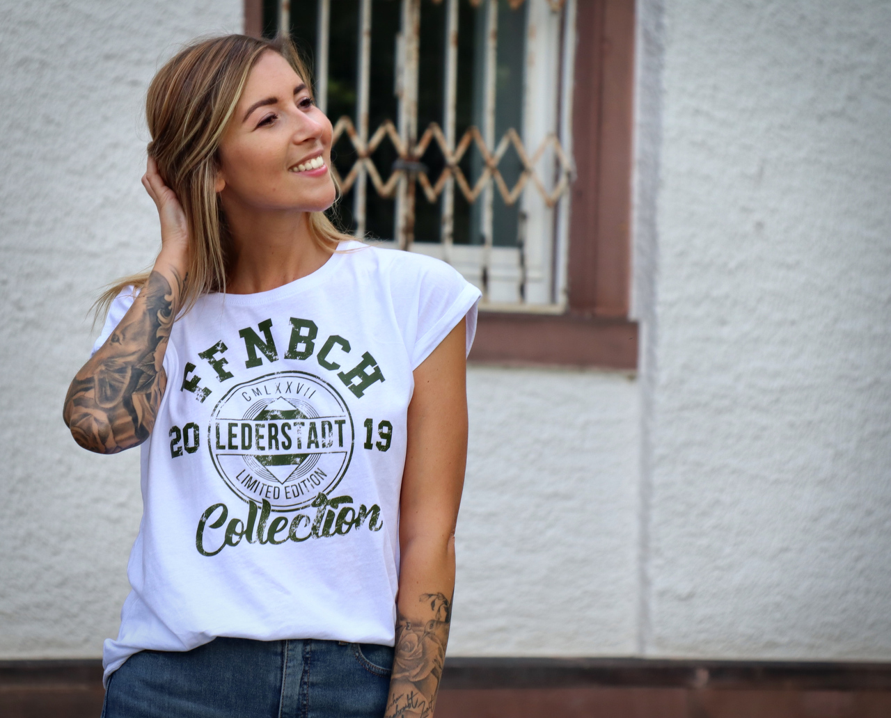 T-Shirt "University" Damen