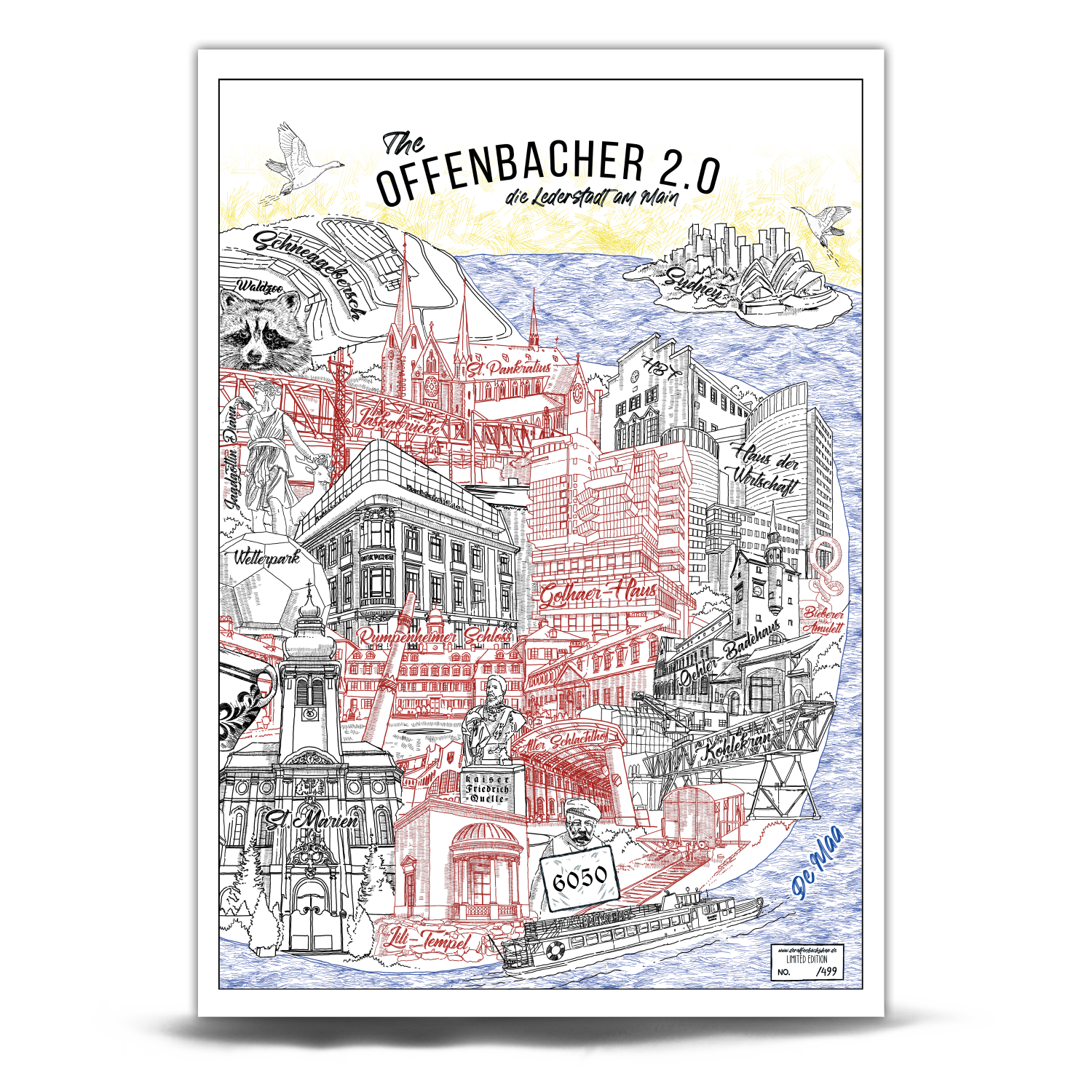 Kunstdruck "The Offenbacher 2.0"