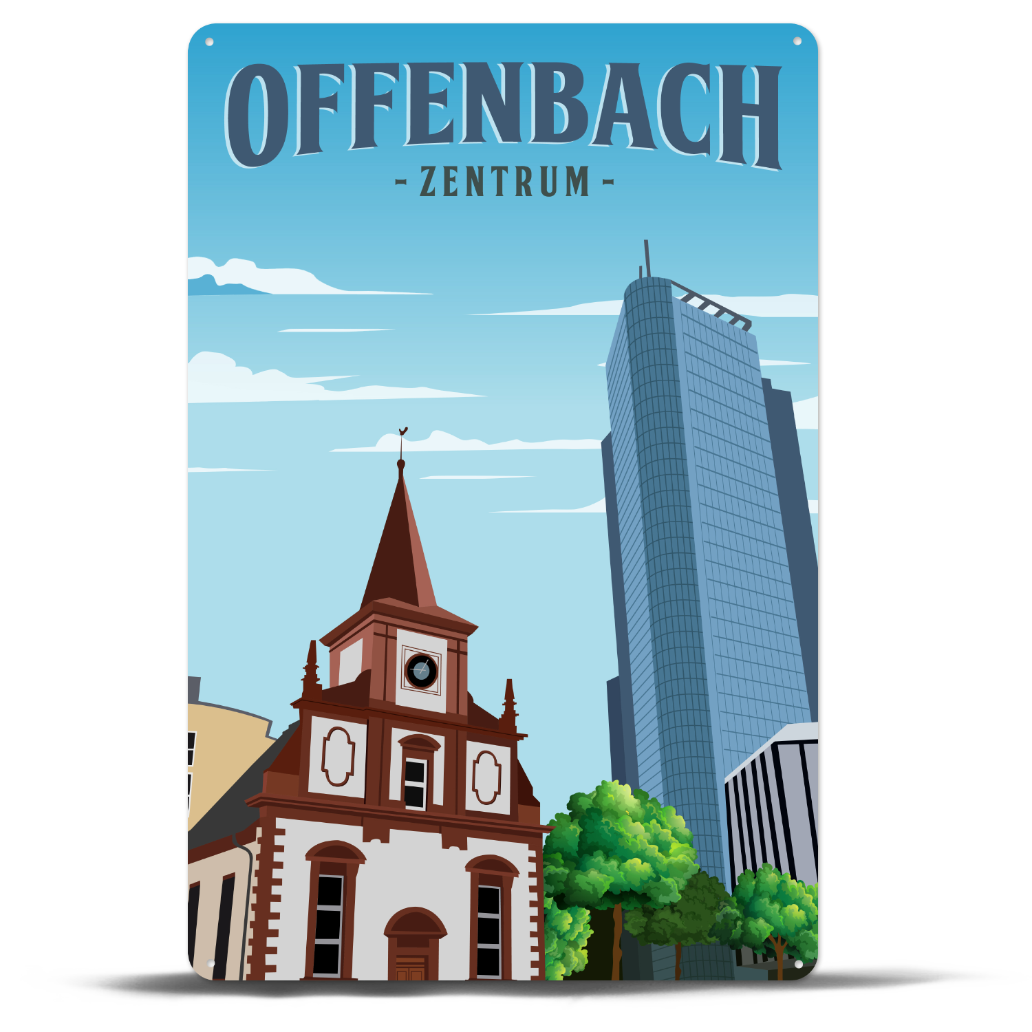 Blechschild "3er-Set"