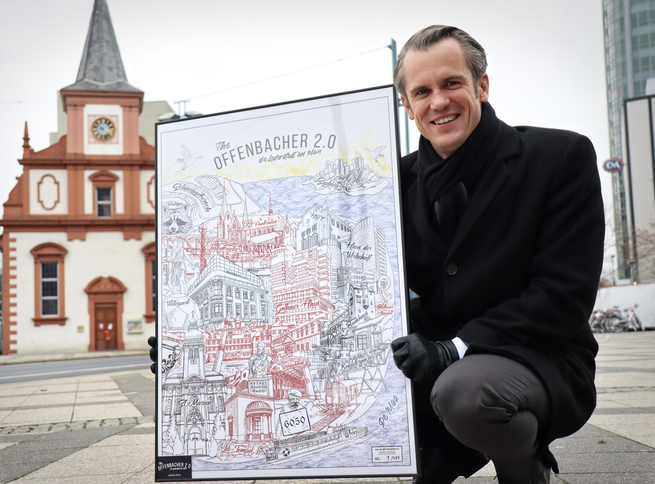 Kunstdruck "The Offenbacher 2.0"