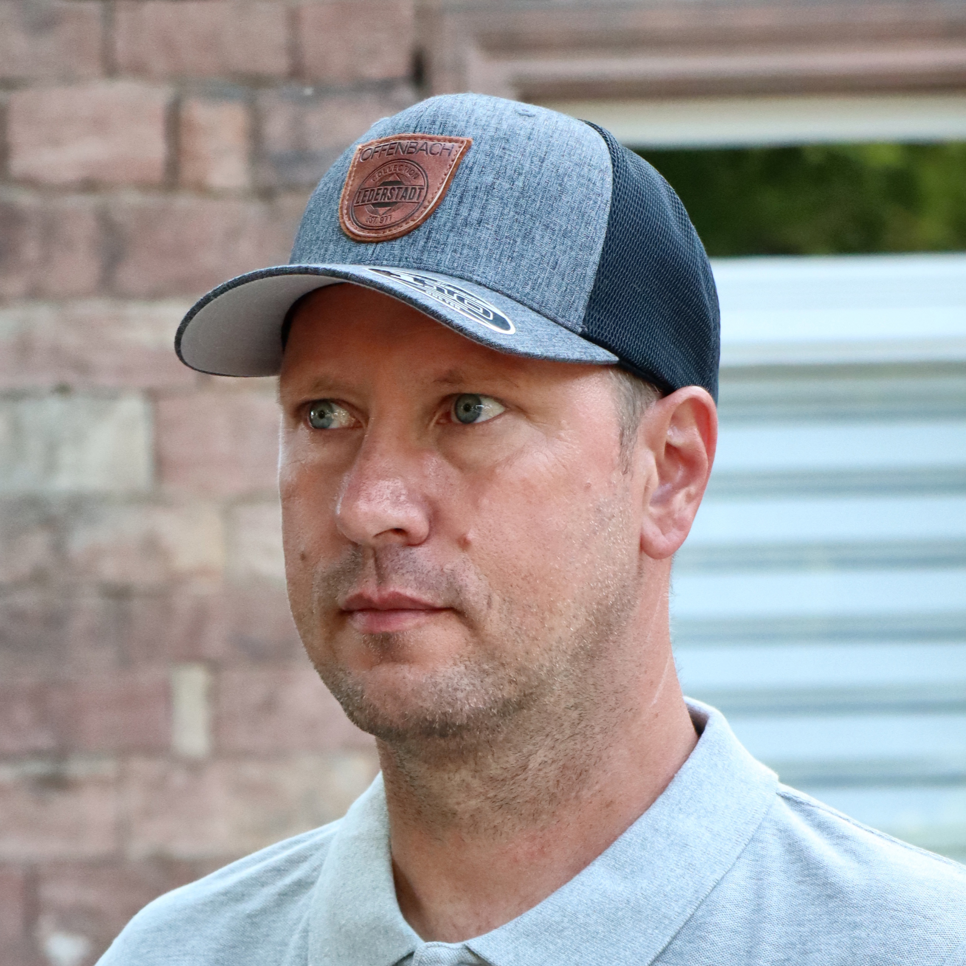 Meshcap "Leder"