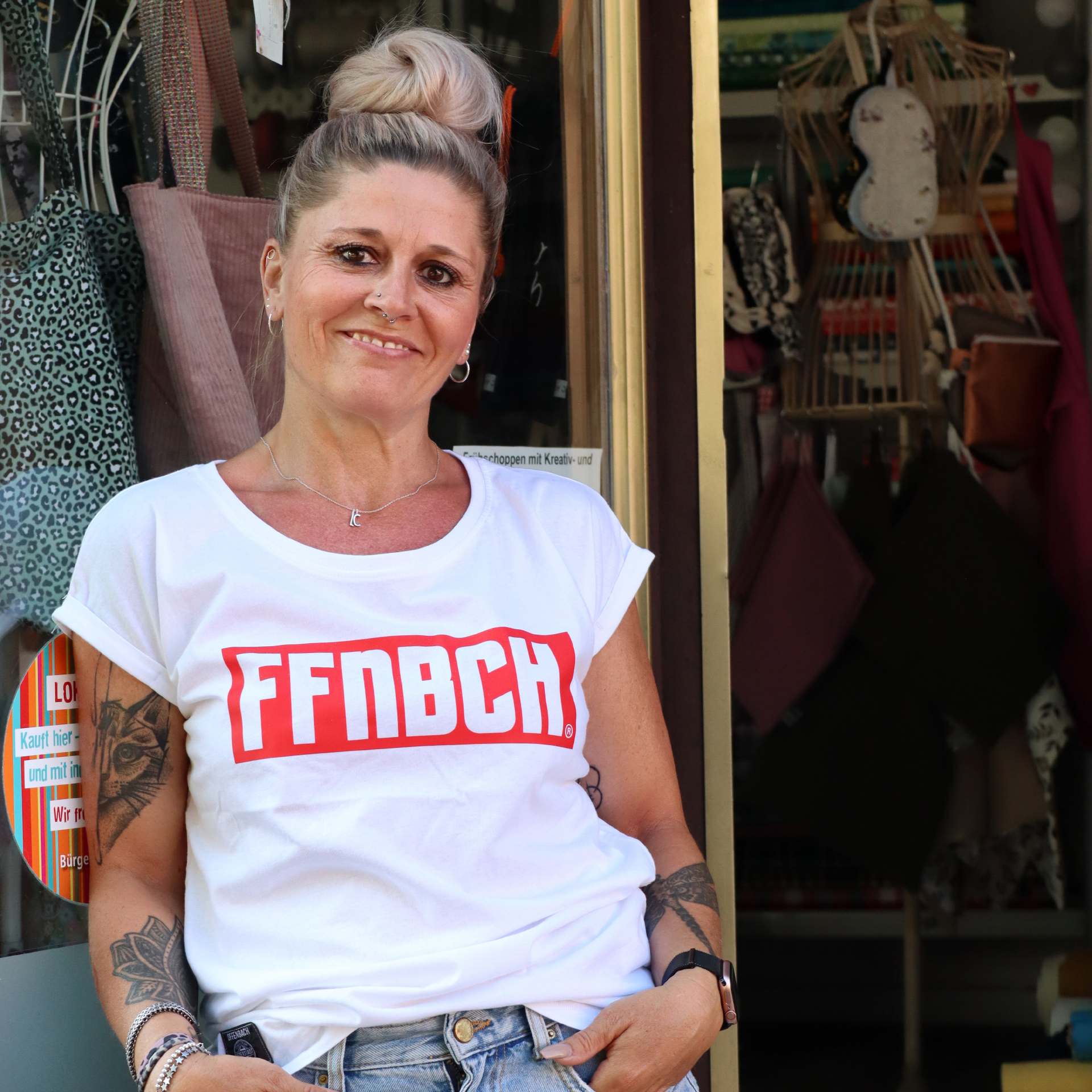 T-Shirt "FFNBCH-R" Damen