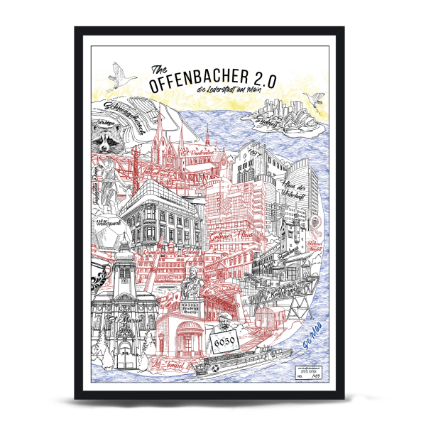 Kunstdruck "The Offenbacher 2.0"