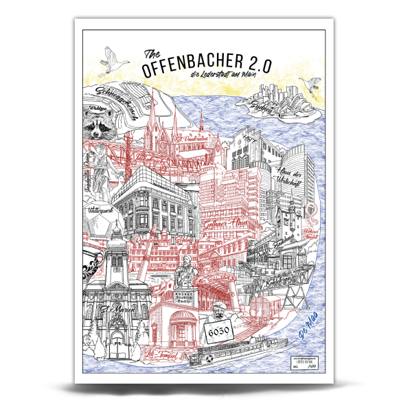 Kunstdruck "The Offenbacher 2.0"